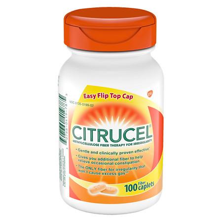 Citrucel Methylcellulose Fiber Therapy Dietary Supplement - 100 ea