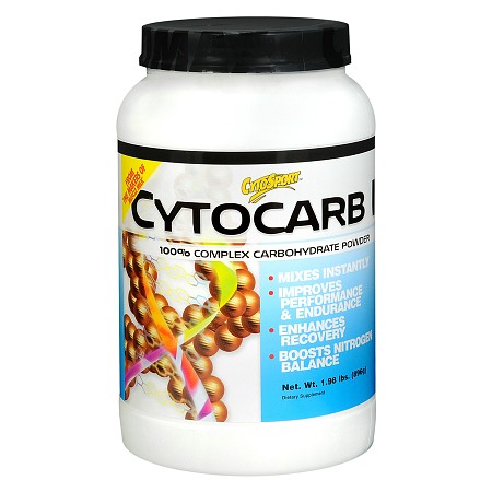 CytoSport CytoCarb II 100% Complex Carbohydrate Dietary Supplement Powder, 1.98 lb Unflavored - 31.68 oz.