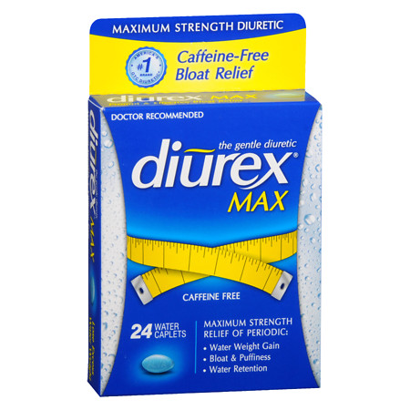 Diurex Max Water Caplets - 24 ea.