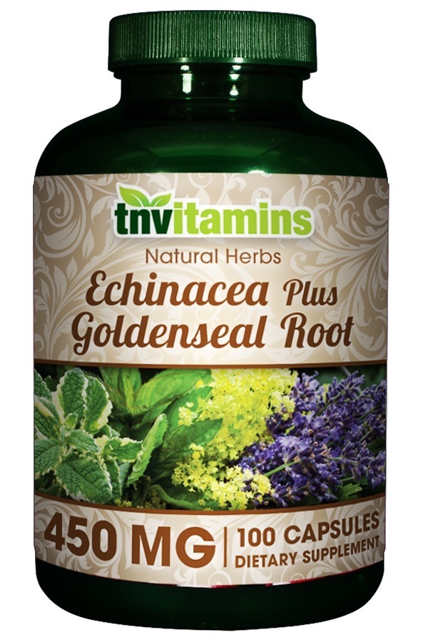 Echinacea Plus Goldenseal Root 450 Mg