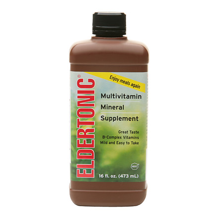 Eldertonic Multivitamin Mineral Supplement - 16 fl oz