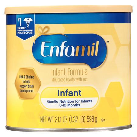 Enfamil Infant Formula Powder Makes 151 Ounces - 21 oz.