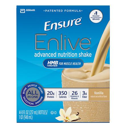 Ensure Enlive Advanced Nutrition Shake Vanilla - 8 oz.