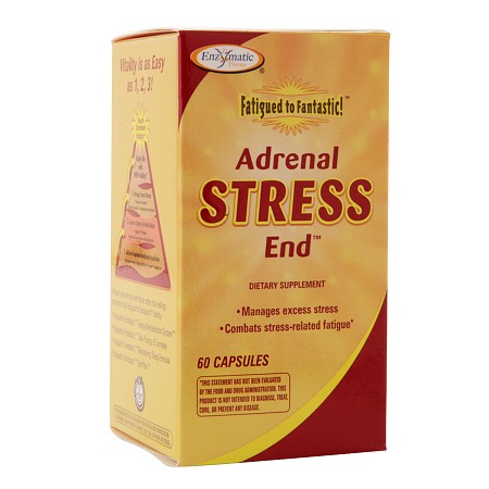 Enzymatic Therapy Fatigued to Fantastic! Adrenal Stress End, Capsules - 60 ea