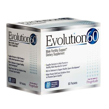 Evolution60 Male Fertility Supplement Packets - 60 ea
