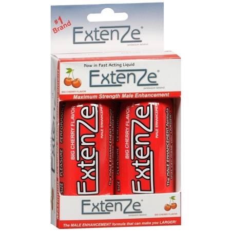 Extenze Original Formula Male Enhancement, Liquid Cherry - 2 oz.