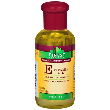 Finest Nutrition Vitamin E Oil - 2.5 fl oz