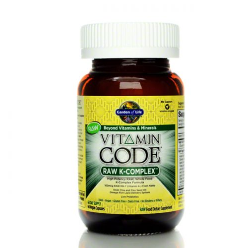 Garden of Life Vitamin Code RAW K-Complex, 60 count