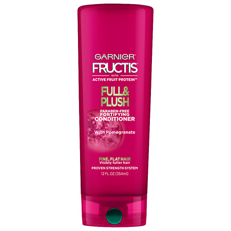 Garnier Fructis Full & Plush Fortifying Conditioner for Fine and Flat Hair - 13.71 oz.