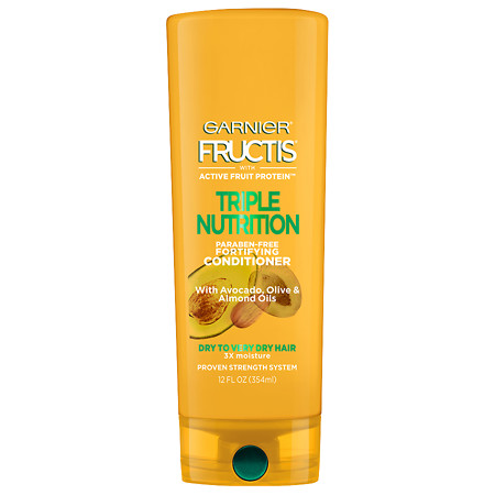 Garnier Fructis Triple Nutrition Conditioner, Dry to Very Dry Hair - 12 oz.