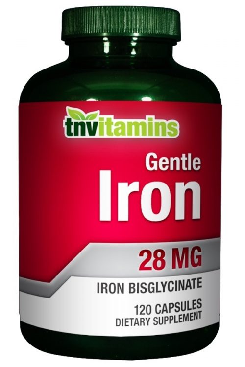 Gentle Easy Iron 28 Mg Iron Bisglycinate