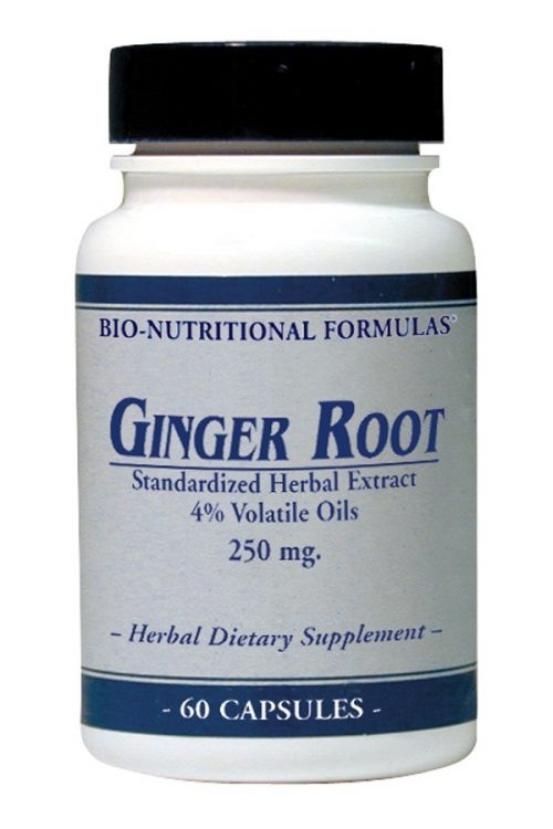Ginger Standardized 250 Mg