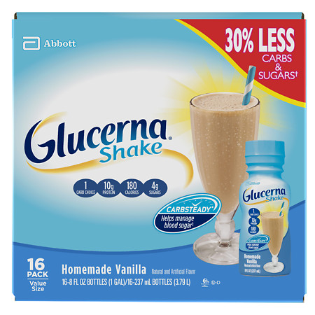 Glucerna Shakes Homemade Vanilla - 8 oz.