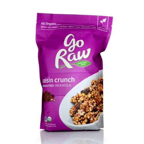 GoRaw Raisin Crunch Granola, 16 oz