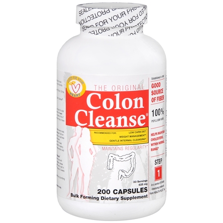 Health Plus Original Colon Cleanse, Capsules - 200 ea
