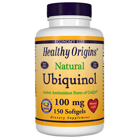Healthy Origins Ubiquinol 100 mg, Softgels - 150 ea