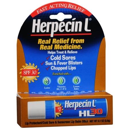 Herpecin-L Lip ProtectantCold Sore Lip Balm Stick - 0.1 oz.