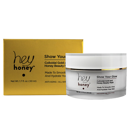 Hey Honey Show Your Glow-Colloidial Gold & Honey Beauty Mask - 1.7 oz.