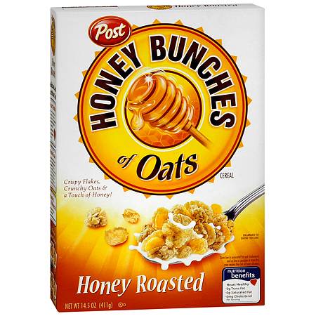 Honey Bunches of Oats Honey Roasted Cereal - 14.5 oz.