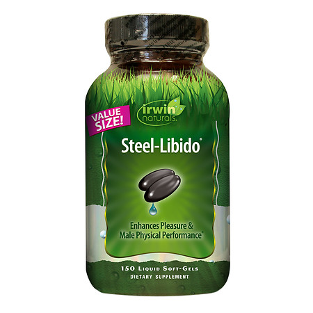 Irwin Naturals Steel Libido, Liquid Soft-Gels - 150 ea
