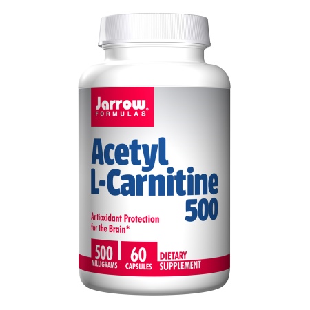 Jarrow Formulas Acetyl L-Carnitine 500, Vegetarian Capsules - 60 ea