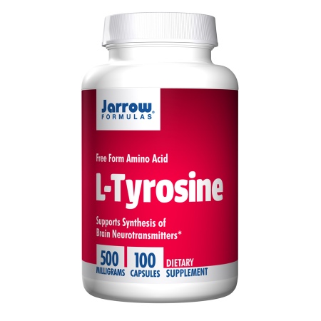 Jarrow Formulas L-Tyrosine 500, Capsules - 100 ea