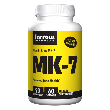 Jarrow Formulas MK-7 90 mcg Dietary Supplement Softgels - 60 ea