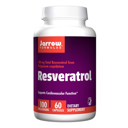 Jarrow Formulas Resveratrol 100mg, Capsules - 60 ea