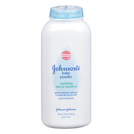 Johnson's Baby Powder Aloe & Vitamin E - 9 oz.