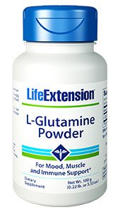 L-Glutamine Powder, Net Wt. 100 g (0.22 lb. or 3.53 oz.)