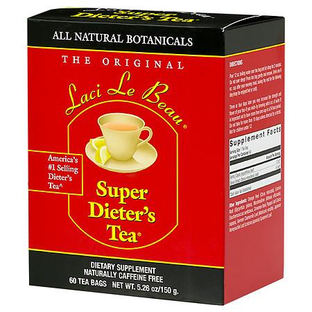 Laci Le Beau Super Dieter's Tea Bags Original - 60 ea