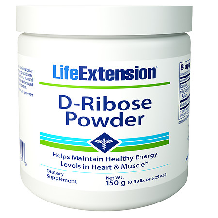 Life Extension D-Ribose Powder - 5.29 oz.