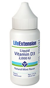 Liquid Vitamin D3, 2,000 IU, 1 fl. oz. (29.57 ml)