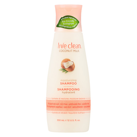Live Clean Moisturizing Shampoo Coconut Milk - 12 oz.