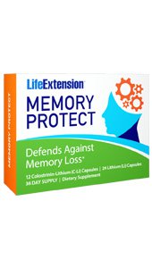 Memory Protect, 12 Colostrinin-Lithium (C-Li) Capsules, 24 Lithium (Li) Capsules
