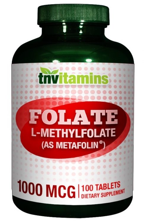 Methylfolate 1000 Mcg Metafolin