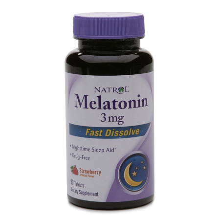Natrol Melatonin 3mg Fast Dissolve, Tablets - 90 ea