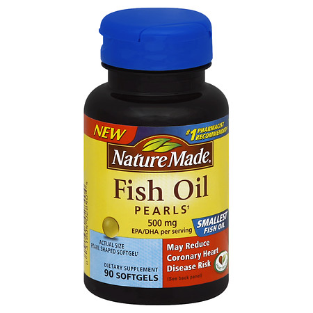 Nature Made Fish Oil Pearls - 90 ea
