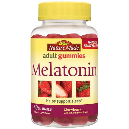 Nature Made Melatonin Gummies Strawberry - 80 ea