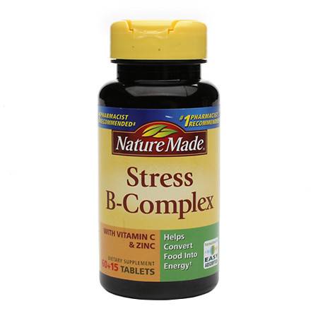 Nature Made Stress B-Complex Dietary Supplement Tablets - 75 ea