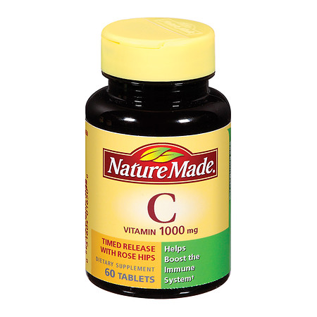 Nature Made Vitamin C 1000 mg Dietary Supplement Tablets - 60 ea
