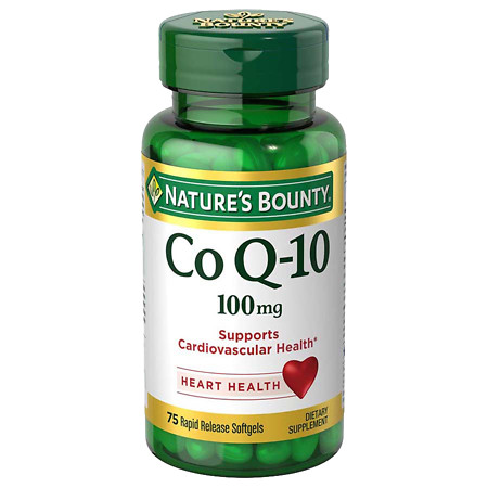 Nature's Bounty Co Q-10 100 mg Plus Q-Sorb Dietary Supplement Softgels - 60 ea