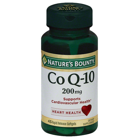 Nature's Bounty Co Q-10 200 mg Dietary Supplement Softgels - 30 ea