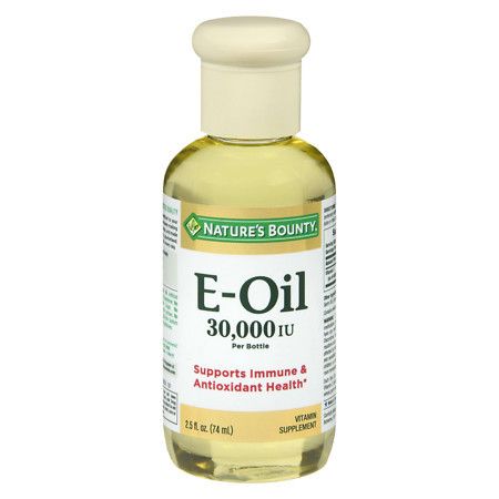 Nature's Bounty Natural Vitamin E-Oil Dietary Supplement - 2.5 oz.