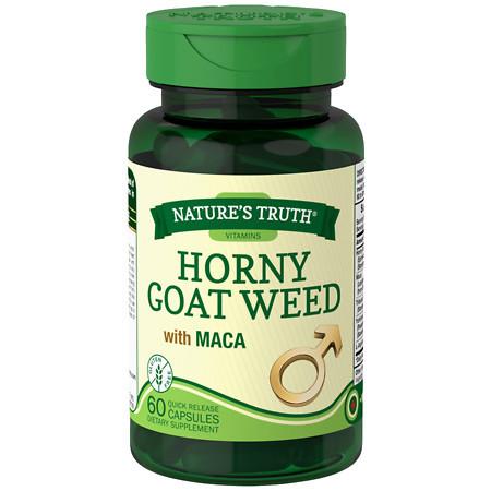 Nature's Truth Horny Goat Weed with MACA - 60 ea