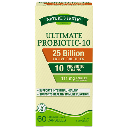 Nature's Truth Ultimate Probiotic-10 25 Billion - 60 ea