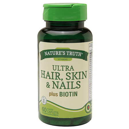 Nature's Truth Ultra Hair, Skin & Nails Plus Biotin - 60 ea