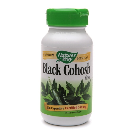 Nature's Way Black Cohosh Root 540 mg Dietary Supplement Capsules - 100 ea