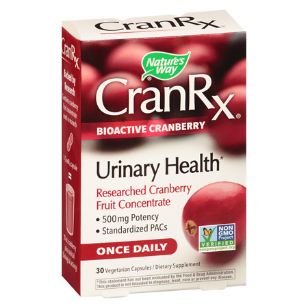 Nature's Way CranRx Bioactive Cranberry Dietary Supplement Vcaps - 30 ea
