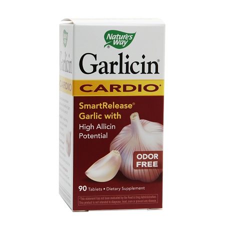 Nature's Way Garlicin Odor-Free Garlic, Enteric-Coated Tablets - 90 ea